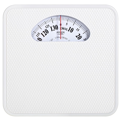 Attēls no Adler | Mechanical Bathroom Scale | AD 8179w | Maximum weight (capacity) 136 kg | Accuracy 1000 g | White