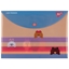 Picture of Aplokšņu soma YES Line Friends B5 ar pogu