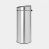 Изображение BRABANTIA aktritumu  tvertne Touch Bin 30l, Matt steel