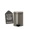 Picture of BRABANTIA atkritumu tvertne ar pedāli NewIcon, 5 l, Platinum