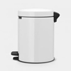 Изображение BRABANTIA atkritumu tvertne ar pedāli NewIcon, 5 l, White