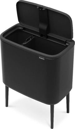 Picture of Brabantia Bo Touch Bin black matt  11 + 23 L 8710755316203 316203