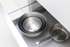 Изображение BRABANTIA putošanas bļodu komplekts 3gb, matt steel/black