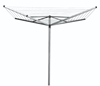 Picture of BRABANTIA rotējošs veļas žāvētājs Topspinner, 40m, 4 atzar., Metallic Grey