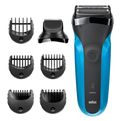 Изображение Braun Series 3 310 BT black/blue (8700216735940)
