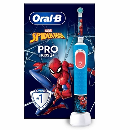 Picture of BRAUN Vitality Pro bērnu el.zobu birste, Spiderman