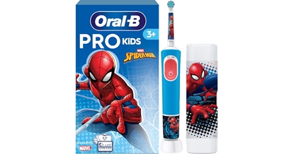 Picture of BRAUN Vitality Pro bērnu el.zobu birste, Spiderman ar futlāri