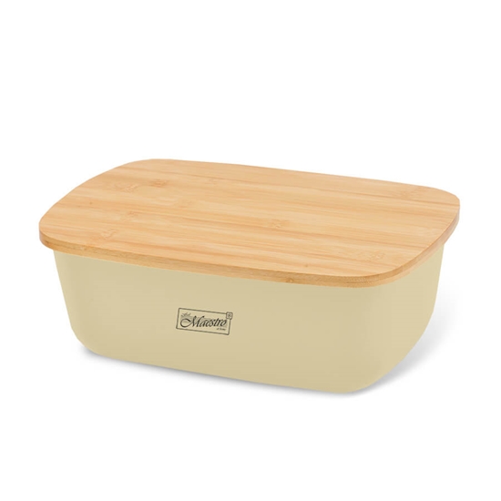 Picture of Bread bin, 34.5 x 23.5 x 13cm, MR 1776 IVORY, Maestro