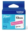 Picture of BROTHER BTAGP35 12MM WHITE ON PINK TAPE