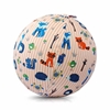 Изображение Bubabloon lateksa balons ar auduma pārvalku, Animal Stripes Pink