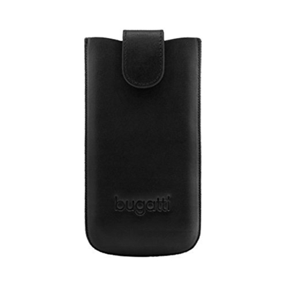 Изображение Bugatti XL Universal Pouch Leather Case with Magnet for Black (7.5 х 13.5 cm)