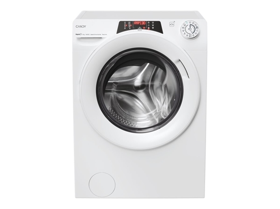 Изображение Candy | Washing Machine | RO 1486DWMT/1-S | Energy efficiency class A | Front loading | Washing capacity 8 kg | 1400 RPM | Depth 54 cm | Width 60 cm | Display | Digital | Steam function | White