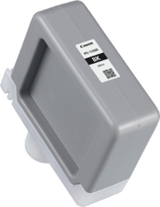 Изображение Canon PFI-110BK tintes kārtridžs Oriģināls Melns