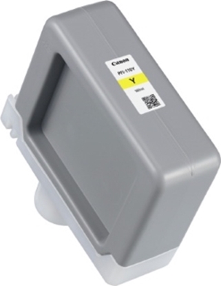 Изображение Canon PFI-110Y tintes kārtridžs Oriģināls Dzeltens