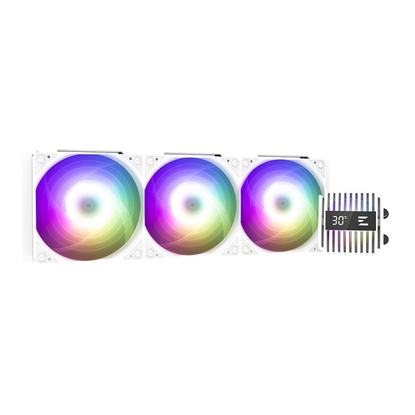 Изображение Chłodzenie procesora ALPHA2 V2 A36 360 mm CPU Liquid Cooler białe