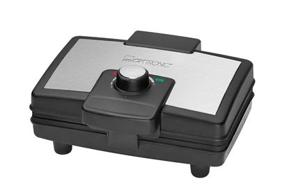 Изображение Clatronic WA 3606 2 waffle(s) 800 W Black  Stainless steel