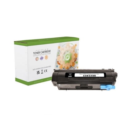 Изображение Compatible Static Control Lexmark 55B2X00 Toner Cartridge, Black