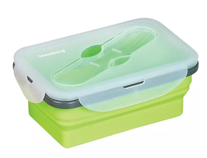 Picture of Container lunchbox, silicone, 400 ml, Klausberg KB 7021