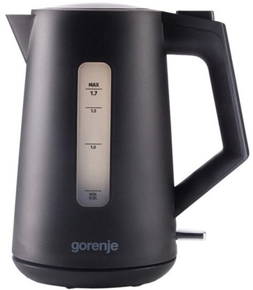 Picture of Czajnik Gorenje Kettle Electric 2200 W 1.7 L Plastic 360° rotational base Black