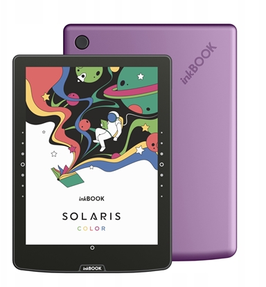 Изображение Czytnik inkBOOK Solaris Color fioletowy