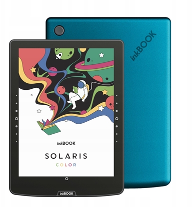 Изображение Czytnik inkBOOK Solaris Color turkusowy