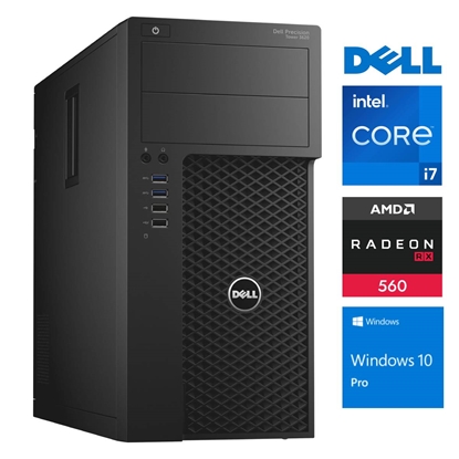 Picture of DELL 3620 Tower i7-7700 64GB 256SSD M.2 NVME RX560 4GB WIN10Pro