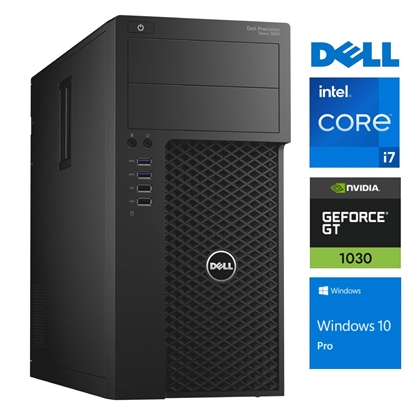 Picture of DELL 3620 Tower i7-7700 8GB 1TB SSD M.2 NVME GT1030 2GB WIN10Pro