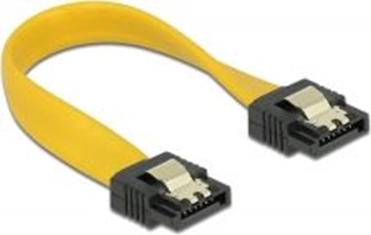 Picture of Delock SATA 6 Gb/s Cable 10 cm yellow