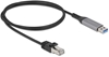 Picture of Delock USB LAN Cable USB Type-A to RJ45 Gigabit Ethernet 1 m