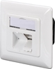 Изображение Digitus CAT 6A class EA network socket, design-compatible, shielded, flush-mounted