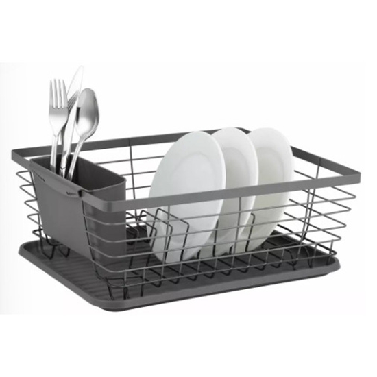 Picture of Dish Drainer, Steel-Plastic, grey, KINGHoff KH 1715