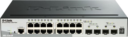Picture of D-Link DGS-1510-52XMP Vadīts L3 Gigabit Ethernet (10/100/1000) Power over Ethernet (PoE) Melns