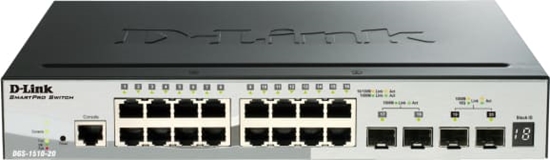 Picture of D-Link DGS-1510-52XMP Vadīts L3 Gigabit Ethernet (10/100/1000) Power over Ethernet (PoE) Melns
