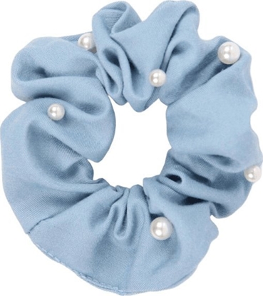 Attēls no Donegal DONEGAL Ozdoby do wosów - Gumka Scrunchie jeans z perekami (FA-5874) 1szt