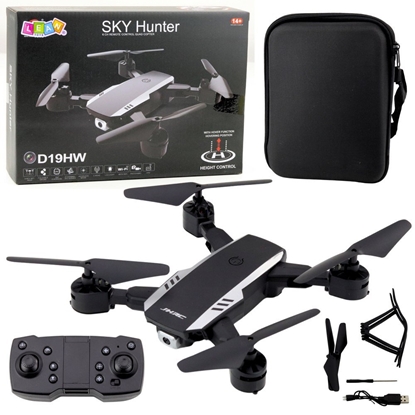 Изображение Dron Sky Hunter D19HW Kamera FVP Wi-Fi Pilot Z Uchwytem Na Telefon Etui