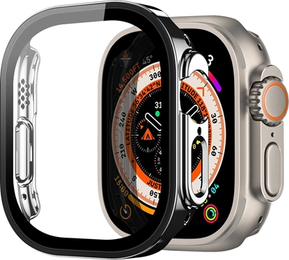 Picture of Dux Ducis Dux Ducis Hamo etui do Apple Watch Ultra 49 mm metaliczny pokrowiec na smartwatch czarne