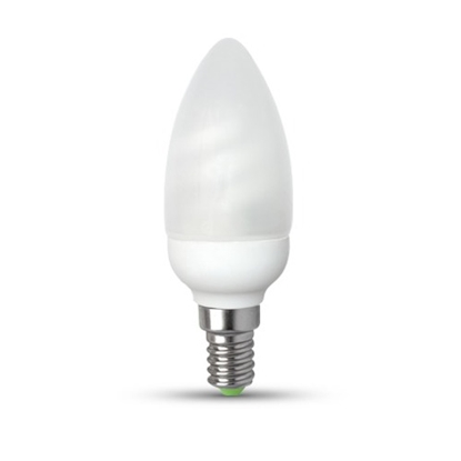 Picture of Ekonomiskā spuldze, sveču C37, 9W