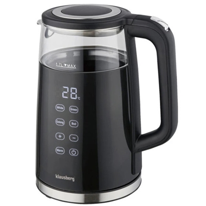 Picture of Electric kettle Klausberg KB 7894 with LED panel for temperature control 1.7L power 2200W