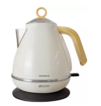 Изображение Electric kettle, 2200W, 1.7l cream, KB 7708, Klausberg
