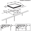 Picture of Electrolux EHF6342XOK built-in Ceramic Black hob