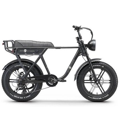 Изображение Elektriskais velosipēds APE RYDER 20 A10 melns 