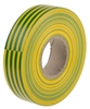 Изображение Elektrības izolācijas lente/ 18mm x 25m/ Zaļs + Dzeltens