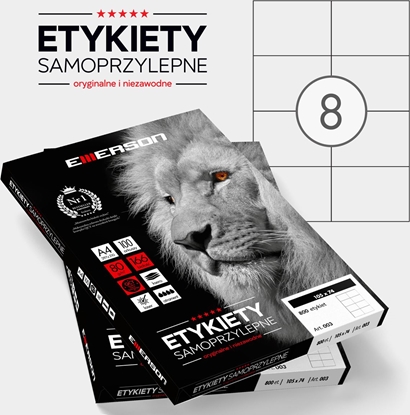 Picture of Emerson Etykieta 105x74 (eta4105x074w)