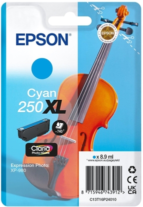 Изображение EPSON Singlepack Cyan 250XL ink