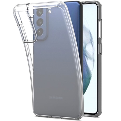 Picture of Evelatus Samsung Galaxy S21 FE Clear Silicone Case 1.5mm TPU Transparent