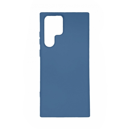 Picture of Evelatus Samsung Galaxy S22 Ultra Nano Silicone Case Soft Touch TPU Blue