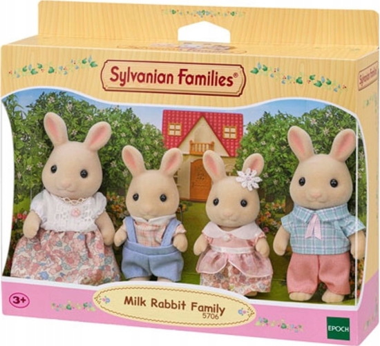Изображение Figurka Epoch SYLVANIAN Rodzina królików biszkoptowych 05706
