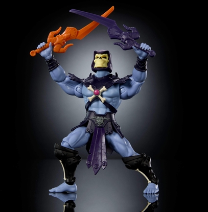 Изображение Figurka Mattel He-Man Masters of The Universe Szkieletor 14 cm i akcesoria JHJ97