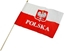 Picture of Flaga POLSKA 30x40 cm z uchwytem drewnianym