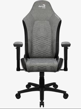 Picture of Fotel Aerocool Fotel AEROCOOL CROWN AeroSuede Stone Grey